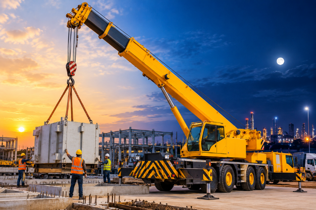 Manufacturer, Exporter, Importer, Supplier, Wholesaler, Retailer, Trader of 24 Hours Crane Service in Gurugram, Haryana, India.