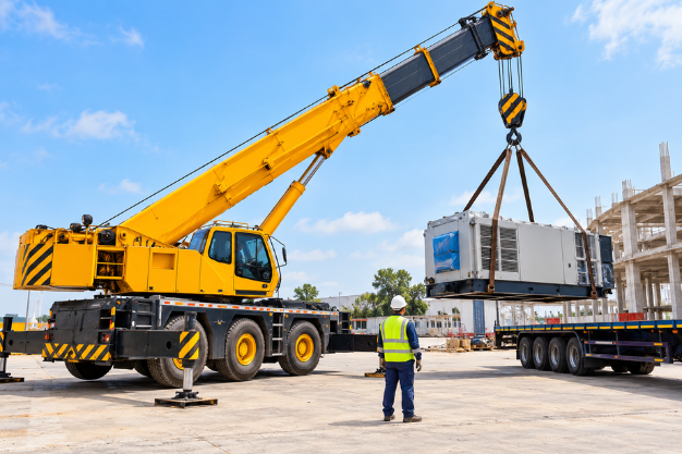 Manufacturer, Exporter, Importer, Supplier, Wholesaler, Retailer, Trader of Crane on Hire Service in Gurugram, Haryana, India.