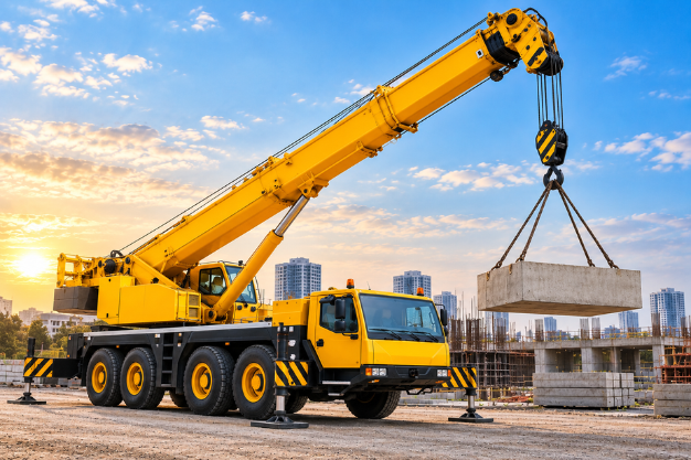 Manufacturer, Exporter, Importer, Supplier, Wholesaler, Retailer, Trader of Crane on Rent Near Me in Gurugram, Haryana, India.