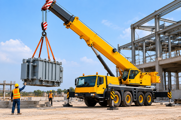 Manufacturer, Exporter, Importer, Supplier, Wholesaler, Retailer, Trader of Crane Rental Service in Gurugram, Haryana, India.