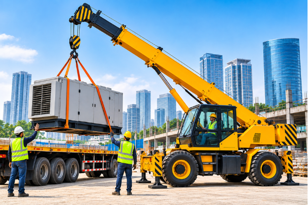 Manufacturer, Exporter, Importer, Supplier, Wholesaler, Retailer, Trader of Crane Service in Gurgaon in Gurugram, Haryana, India.