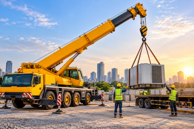 Manufacturer, Exporter, Importer, Supplier, Wholesaler, Retailer, Trader of Crane Service Near Me in Gurugram, Haryana, India.
