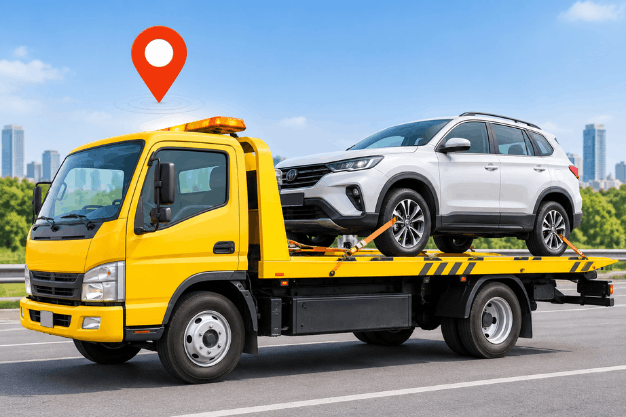 Manufacturer, Exporter, Importer, Supplier, Wholesaler, Retailer, Trader of Nearest Tow Truck Service in Gurugram, Haryana, India.